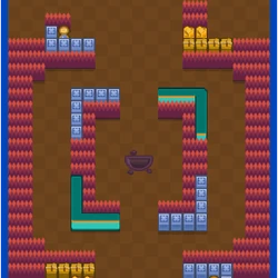 How many maps are there in Null's Brawl's Gem Grab mode?